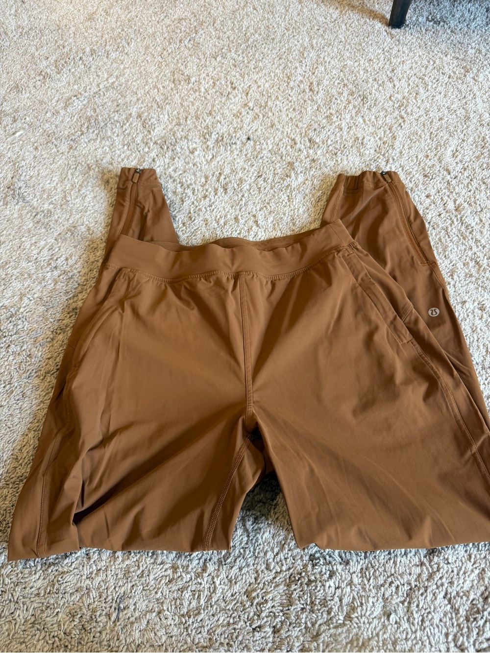 lululemon athletica Brown Track Pants / Joggers